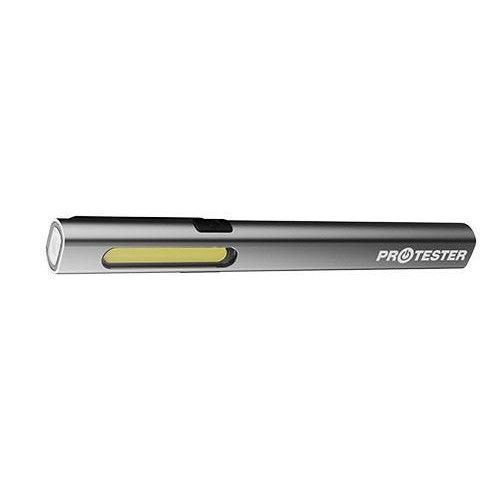 Фонарь аккумуляторный светодиодный алюминиевый (COB+LED) Pen Light L-0204W