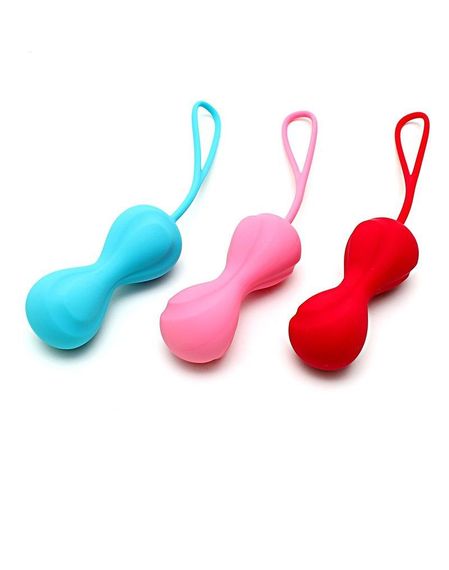 Вагінальні кульки Satisfyer Power Balls (3 пари), діаметр 3,4см, маса 60-76-92г, з кулькою всередині | Зображення 2