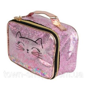 Детская косметичка с принтом "Кошка" T21398, 21x13x12 см