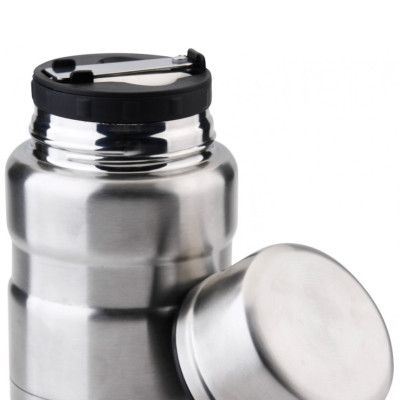 Термос пищевой KingHoff KH-1457 0.5 л серый | Зображення 1