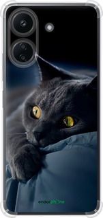 Чохол на Xiaomi Poco C65 Димчастий кіт "825sp-3447-2448"