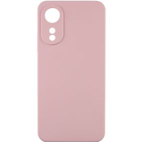 Чехол Silicone Cover Lakshmi Full Camera (AAA) для Oppo A78 4G Розовый / Pink Sand
