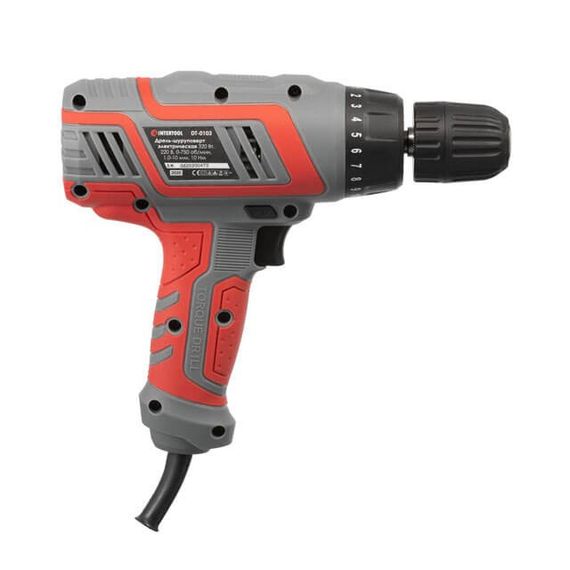 Дриль-Шуруповерт електричний INTERTOOL DT-0103 | Зображення 4