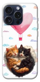 Чохол з картинкою Animals love 3 для Apple iPhone 15 Pro (6.1")