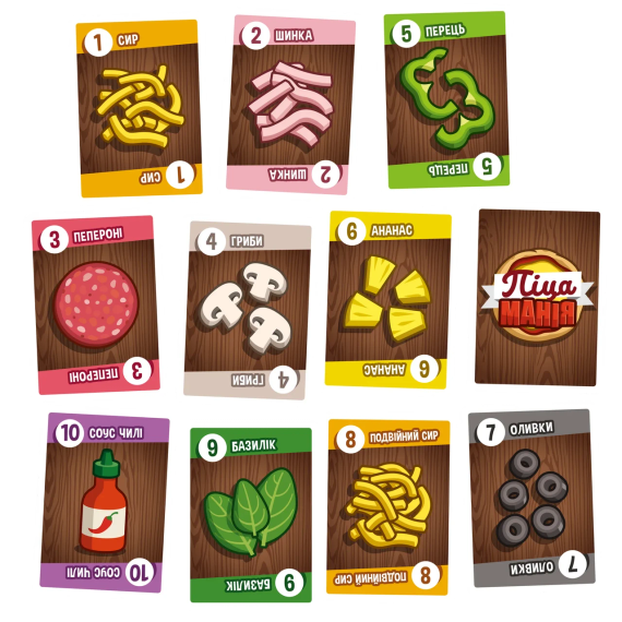 Настольная игра Пиццамания (Pizza Rush) | Зображення 2