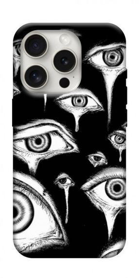 Чохол з картинкою Поле очей для Apple iPhone 16 Pro (6.3")