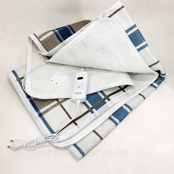 Простынь электрическая с тремя режимами, Практичное электроодеяло, Простынь с терморегулятором AO-44