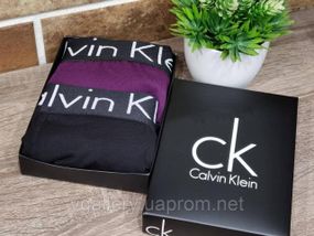 Подарочный набор мужского белья CK в коробке на 2шт  (7 цветов на выбор)
