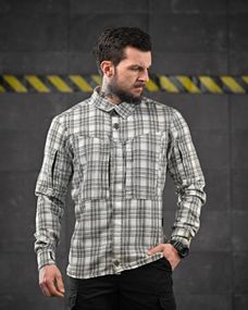Тактична сорочка OBLIVION REVOLT GREY ДЛ6600