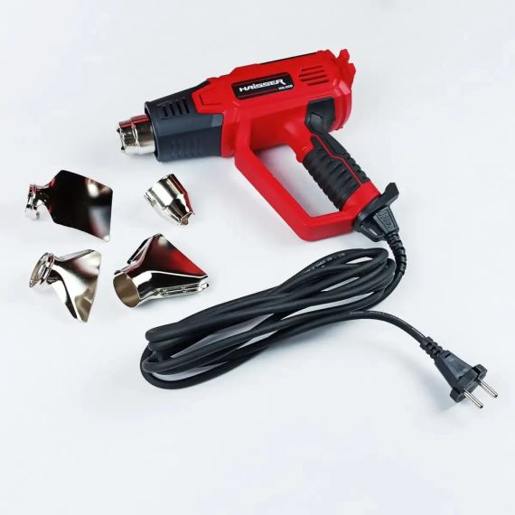 Фен будівельний Haisser HG-20D 2000 Вт, 2 швидкості, LED дисплей, регулювання температури, функція охолодження | Зображення 5