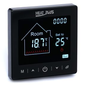 Терморегулятор сенсорный M2-1.716 Black WIFI