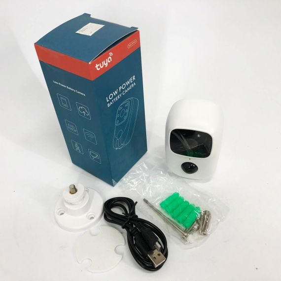 Камера відеоспостереження Smart wifi додаток Tuya працює від 2x18650 | Зображення 9