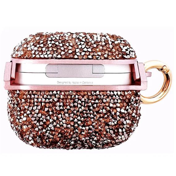 TPU чехол Bling World Rock Diamond для наушников AirPods 4 | Зображення 2