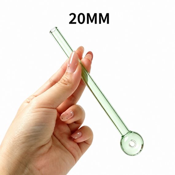 Стеклянная трубка Pocketbowl Long Oil Green