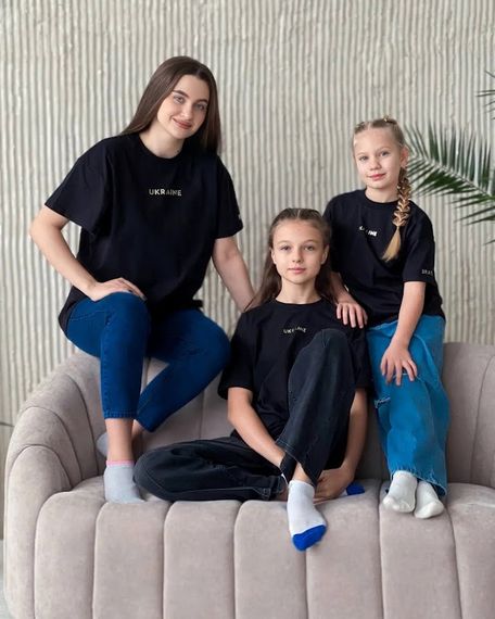 Футболка дитяча "Family look" Носи своє 128 Чорний (p-13531-150993) | Зображення 9