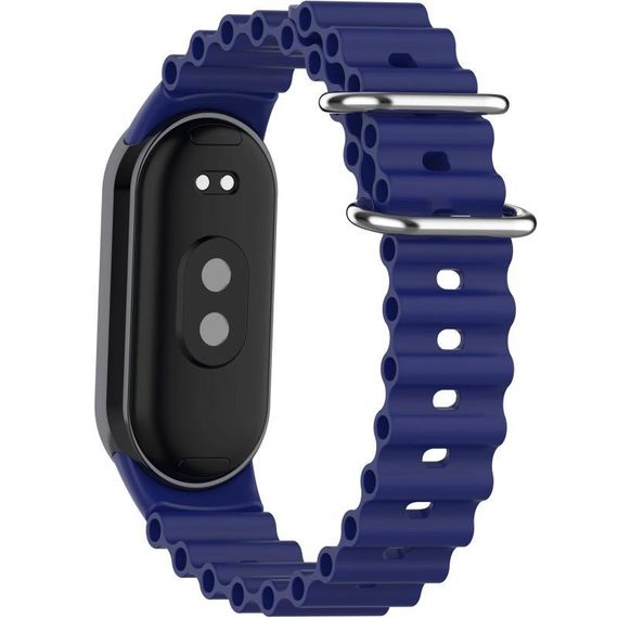 Ремінець Ocean Band для Xiaomi Mi Band 9/8 Синій / Blue | Зображення 2