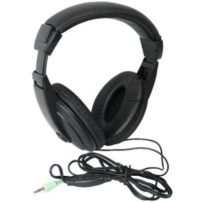 навушники DEFENDER HN-751 black volume control cable 2m (63751)