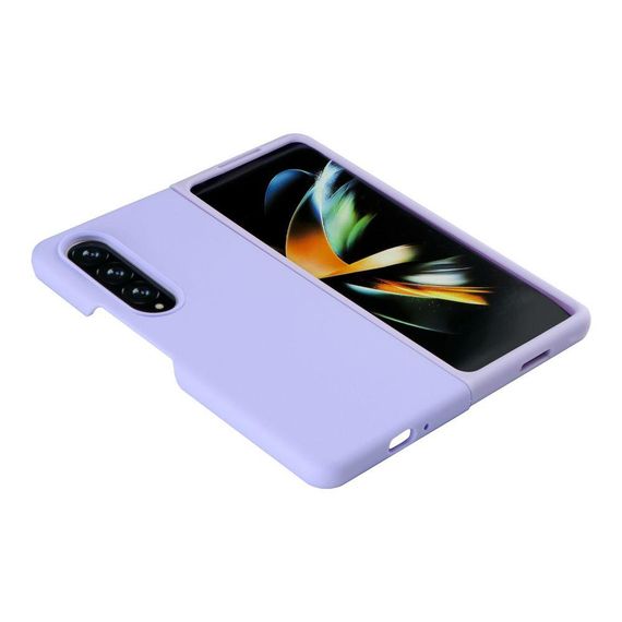 Чохол Folding Silicone Samsung Fold 4 (F936) Колір Elegant Фіолетовий | Зображення 4