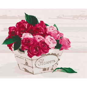 Картина за номерами "Flower's box" Art Craft 12151-AC 40х50
