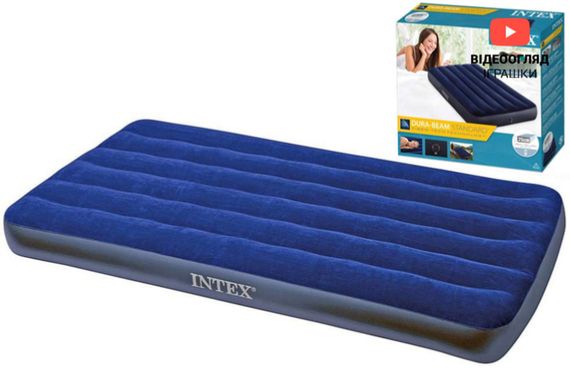 Матрац 64757 в коробці р.99x191x25 см INTEX | Зображення 2