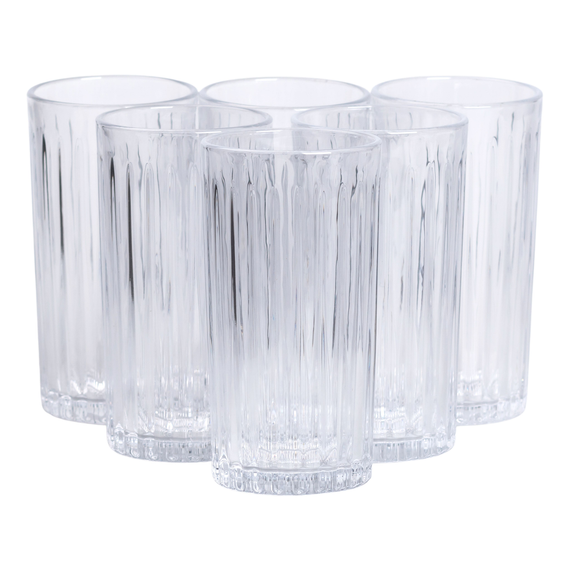 Кувшин 1.2 литра со стаканами 6 штук по 320 мл графин для компота сока воды лимонада HP-19-5 | Зображення 1