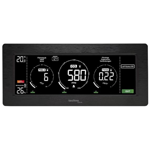 Метеостанція Technoline WL1035 Black (WL1035) | Зображення 4