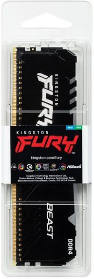 Пам&#039;ять ПК Kingston DDR4 16GB 3200 FURY Beast RGB KF432C16BB12A/16 | Зображення 9