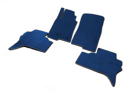 Коврики EVA (Синие) для Mitsubishi Pajero Wagon IV 2006-2021 гг | Зображення 1