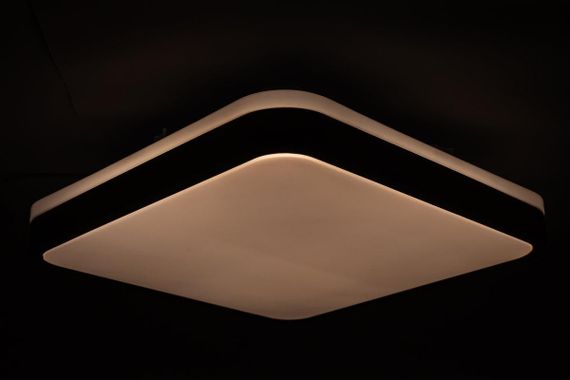 GLOW матовий 60W  391*391*65мм 3000К-6500К з ДК горіх | Зображення 4