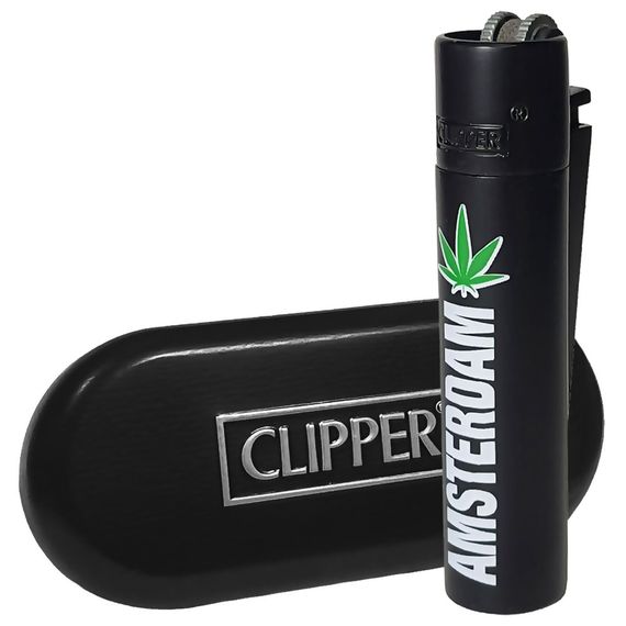 Газова Металева Запальничка Кліппер "Amsterdam"