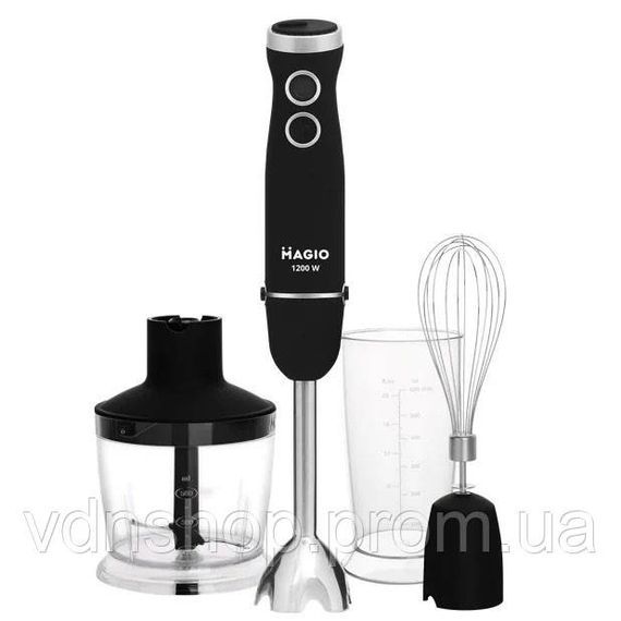 Блендер настільний електричний MAGIO, Портативний блендер подрібнювач, Занурювальні блендери для дому YV-28 | Зображення 9