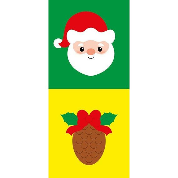 Мозаїка з наліпок для малюків "Санта" 166068, 8 сторінок | Зображення 1