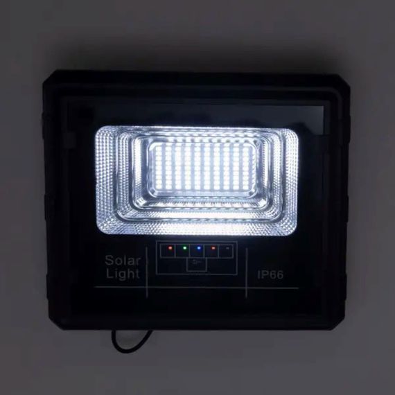 Вуличний LED ліхтар на сонячних батареях прожектор світлодіодний вуличний 120 LED 200 Вт із сонячною панеллю HP-5-74 | Зображення 2
