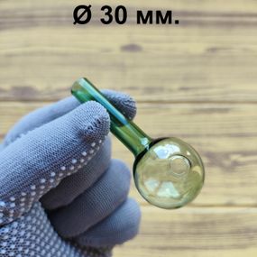 Стеклянная трубка Micro Plus Oil Green