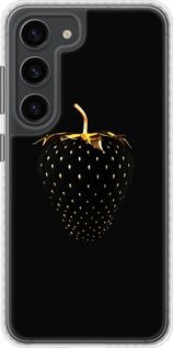 Чохол на Samsung Galaxy S23 Чорна полуниця "3585pc-2907-24368"