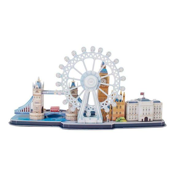 Пазл Cubic Fun Тривимірний пазл CityLine London (MC253h) | Зображення 9