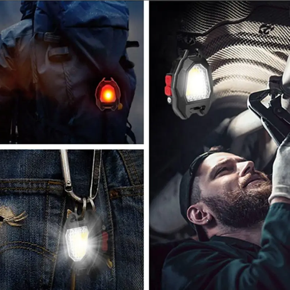 Багатофункціональний ліхтар XPRO D73-1 COB з Li-Ion акумулятором, індикацією заряду та запальничкою, ЗУ Type-C (46821-d73-1_253) | Зображення 8