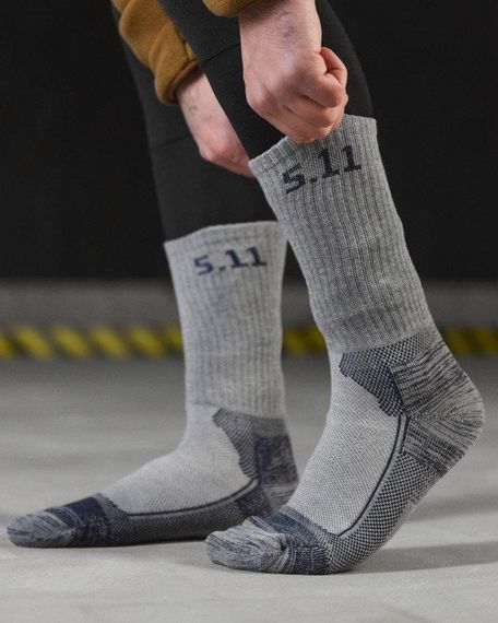 Термо шкарпетки 5.11 level 2 grey ВТ7046