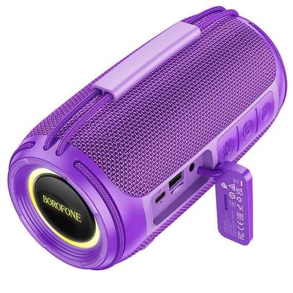 Bluetooth Колонка Borofone BR38 Free-flowing sports Purple | Зображення 1