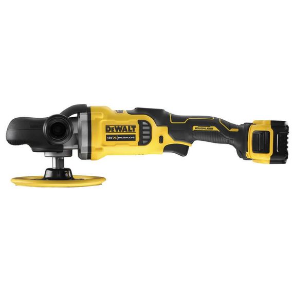 Акумуляторна полірувальна машина безщіткова 180мм DeWALT DCM849P2 | Зображення 1