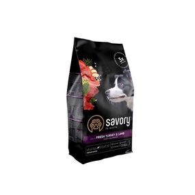 Смачний Medium Breed, багатий на Fresh Turkey & Lamb, 1 кг сухого корму для собак середніх порід (індейка та ягня)