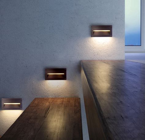 Светильник уличный для лестницы LED 7W NW IP54 DG (AL-905) | Зображення 8