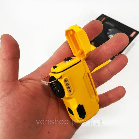 Стильна запальничка в подарунок D50-SMD, Запальничка електроімпульсна сенсорна на зарядці RG-66 | Зображення 2