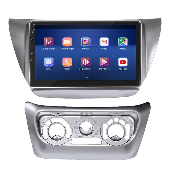 Штатная магнитола 9" Lesko для Mitsubishi Lancer IX Рестайлинг 2005-2010  4/64Gb/ 4G/ Wi-Fi/ CarPlay Митцубиси | Зображення 1