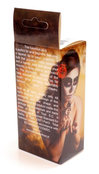 Анальная пробка Boss Series - Jewellery Gold PLUG Pink S, BS6400017 sexstyle | Зображення 7