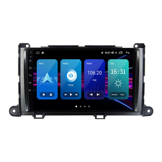 Штатна магнітола Torssen Toyota Sienna 09-14 NF9 Carplay | Зображення 1