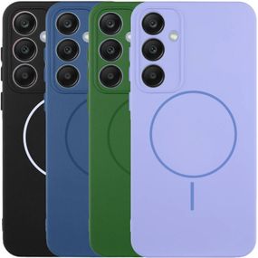 Чохол Silicone Cover Lakshmi Full Camera (AA) with MagFit для Samsung Galaxy S24 FE