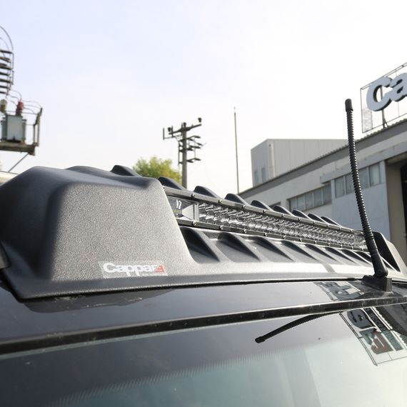 Козирок вітрового скла V3 (LED) для Jeep Wrangler 2018- рр | Зображення 3