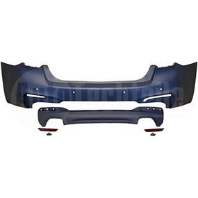 Бампер задній BMW 5 G30 17-20 (з відп. PDC. -M-Tech-), 715 5121