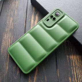 Чохол силіконовий Down Jacket для Vivo Y31 колір Зелений